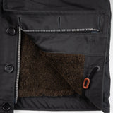 Iron Heart | IHM-37-BLK | Oiled Whipcord N1 Deck Jacket | Black