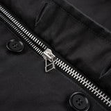 Iron Heart | IHM-37-BLK | Oiled Whipcord N1 Deck Jacket | Black