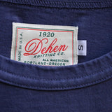 Dehen 1920 | Heavy Duty Tee | Navy | Track Logo