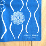 Kobahi Studio |  Bandana Kikumon | Light Blue | BN53LB