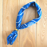 Kobahi Studio |  Bandana Kikumon | Light Blue | BN53LB