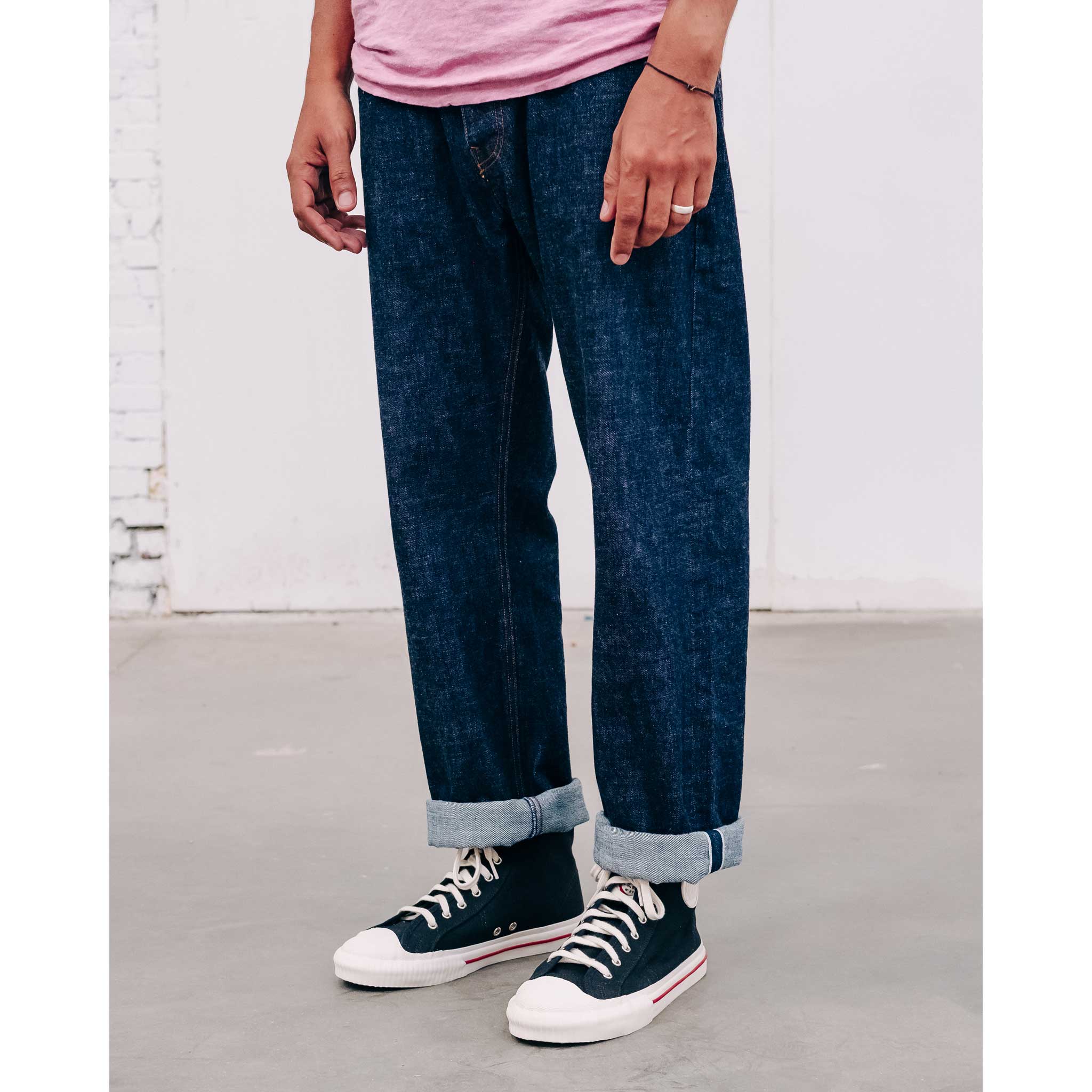 Eat Dust | Jay High Top Canvas Sneakers | Black  