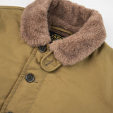 Iron Heart | IHM-35-KHA | Whipcord N1 Deck Jacket | Khaki