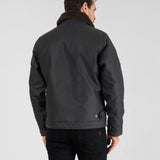 Iron Heart | IHM-37-BLK | Oiled Whipcord N1 Deck Jacket | Black