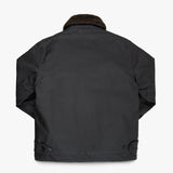 Iron Heart | IHM-37-BLK | Oiled Whipcord N1 Deck Jacket | Black