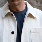 Merz b. Schwanen | JKT05 |  organic cotton broken Twill | relaxed fit | nature