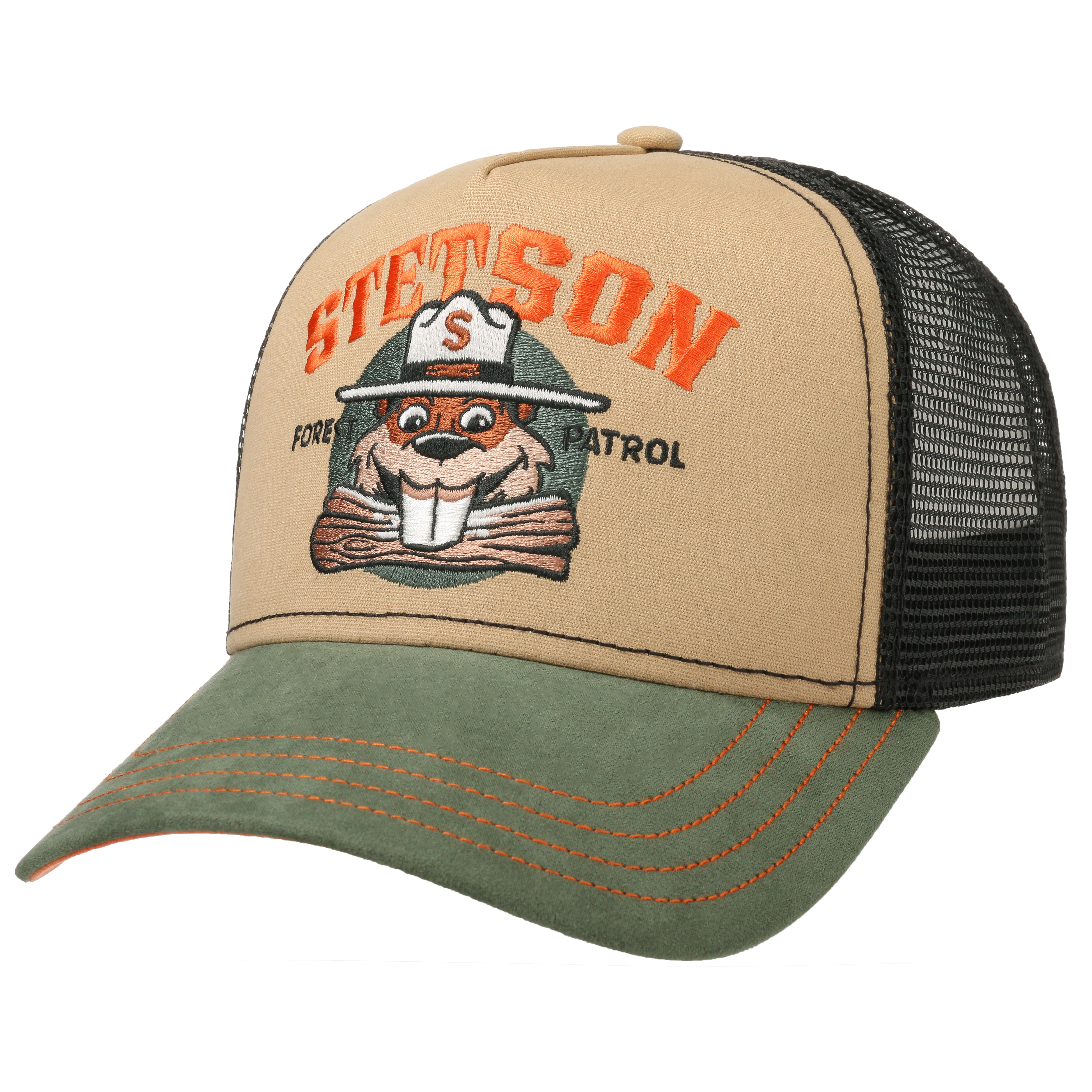 Stetson | 7751155 57 | Trucker Cap Forest Patrol