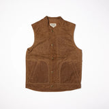 Ginew | Wax Vest | brown