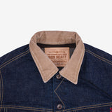 Iron Heart | IH-101J-SR | 18oz Selvedge Denim Storm Rider Jacket | Indigo