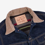 Iron Heart | IH-101J-SR | 18oz Selvedge Denim Storm Rider Jacket | Indigo