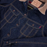 Iron Heart | IH-101J-SR | 18oz Selvedge Denim Storm Rider Jacket | Indigo