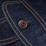 Iron Heart | IH-101J-SR | 18oz Selvedge Denim Storm Rider Jacket | Indigo