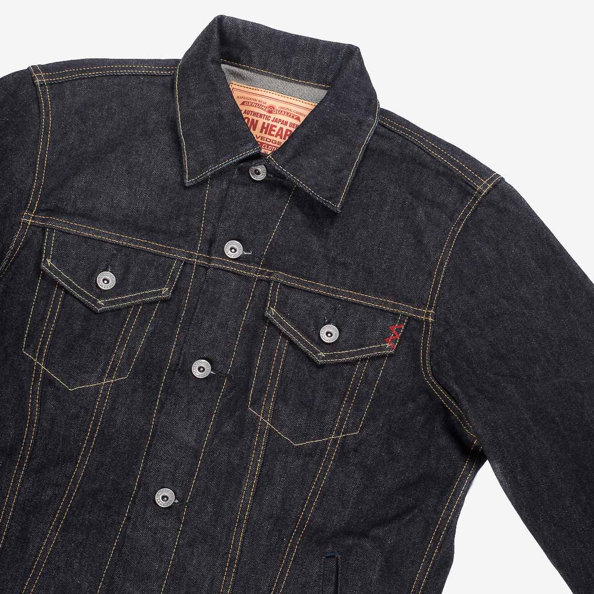 Iron Heart | IH-526-142 | 14oz Selvedge Denim Modified Type III Jacket | Indigo