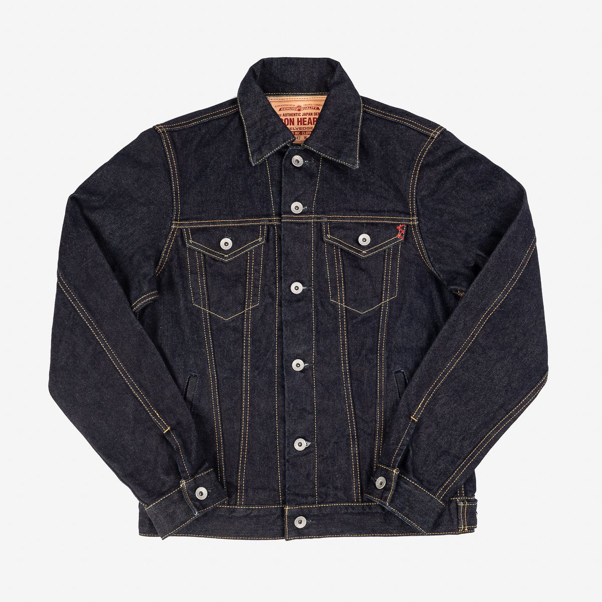 Iron Heart | IH-526-142 | 14oz Selvedge Denim Modified Type III Jacket | Indigo