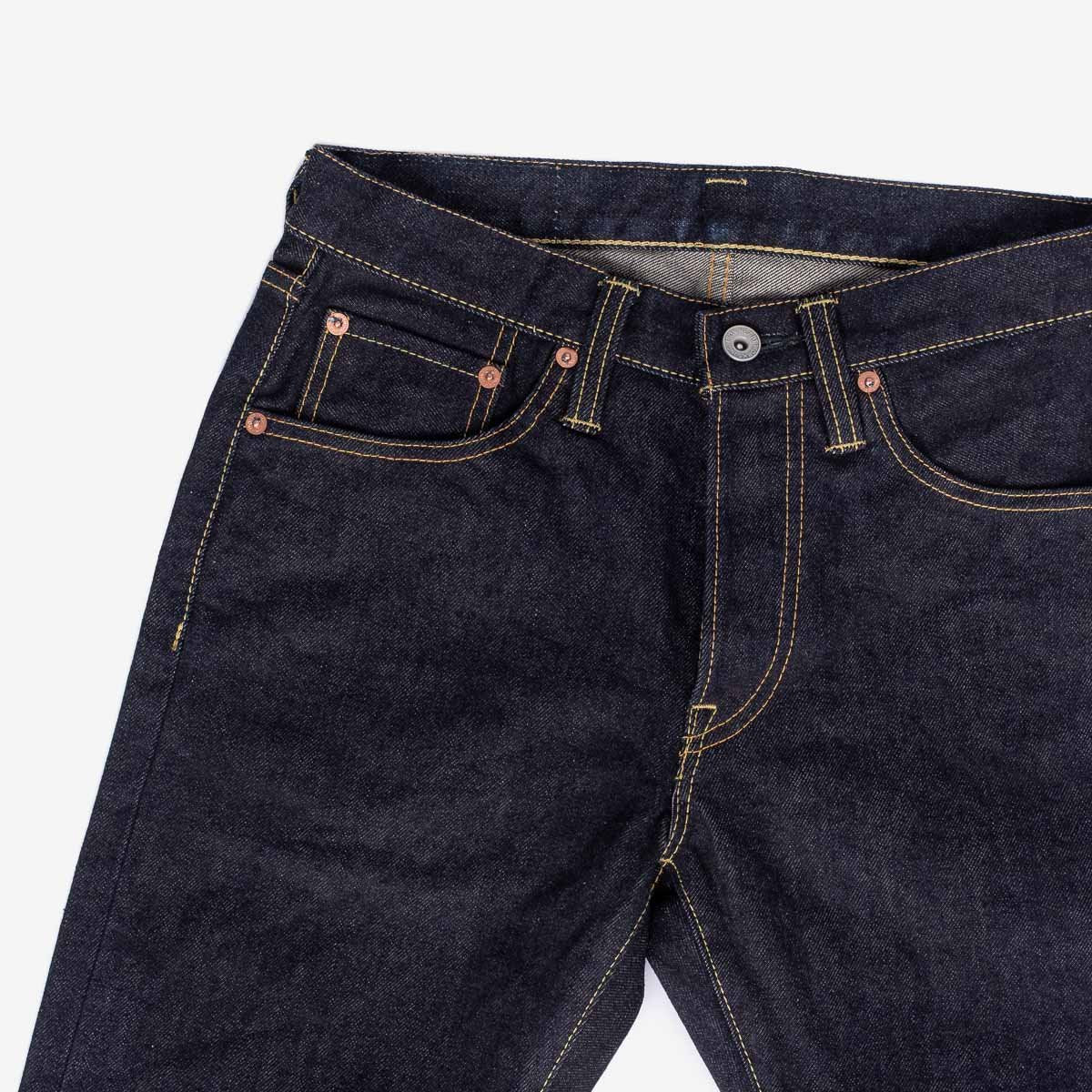 Iron Heart | IH-777S-142 | 14oz Selvedge Denim Slim Tapered Jeans | Indigo