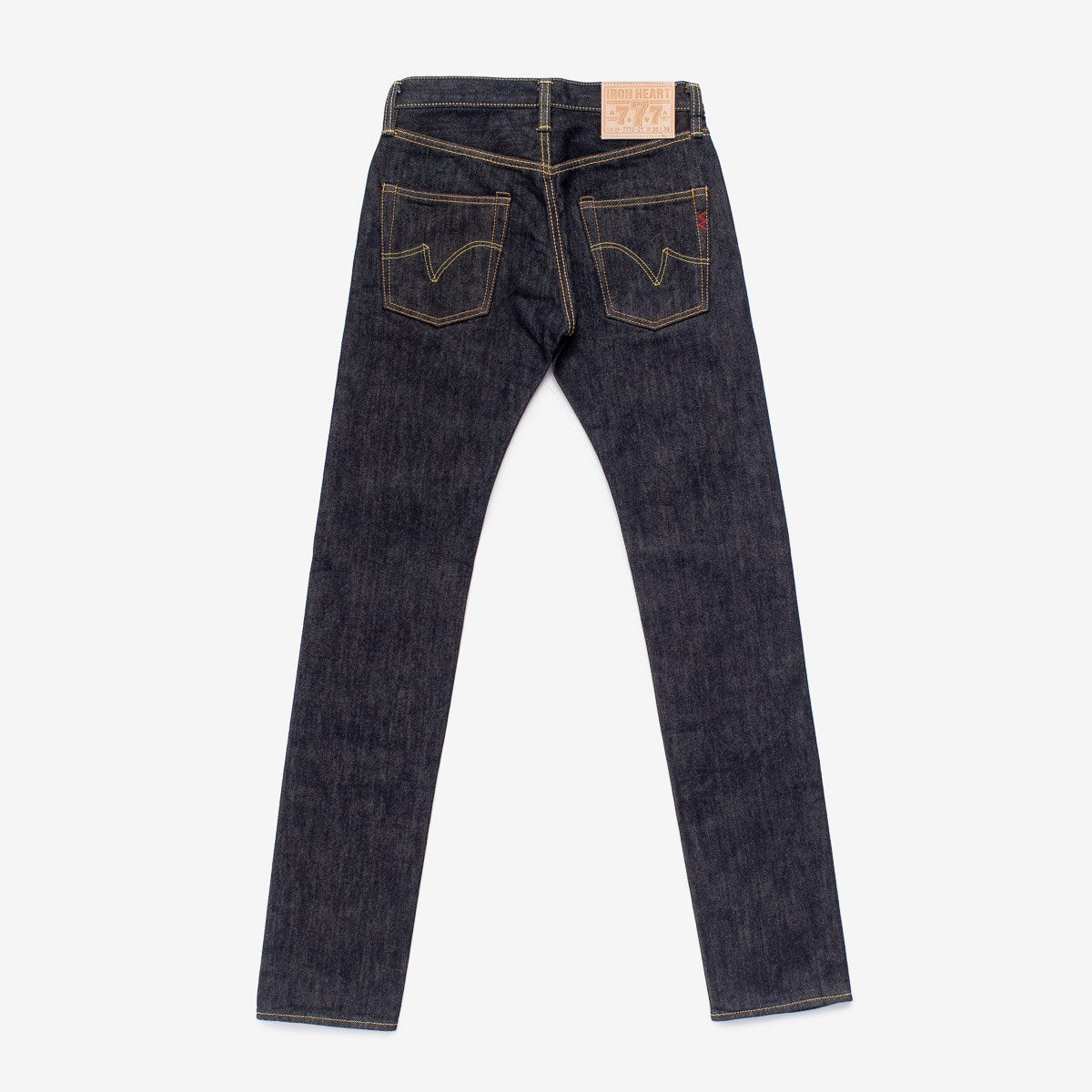 Iron Heart | IH-777S-21 | 21oz Selvedge Denim Slim Tapered Jeans | Indigo