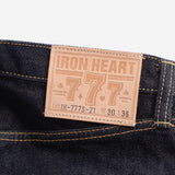 Iron Heart | IH-777S-21 | 21oz Selvedge Denim Slim Tapered Jeans | Indigo