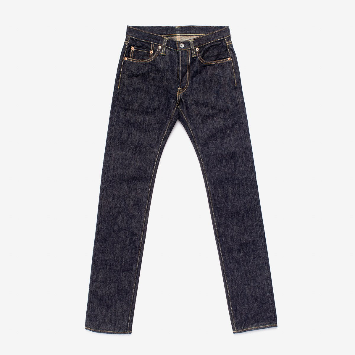 Iron Heart | IH-777S-21 | 21oz Selvedge Denim Slim Tapered Jeans | Indigo