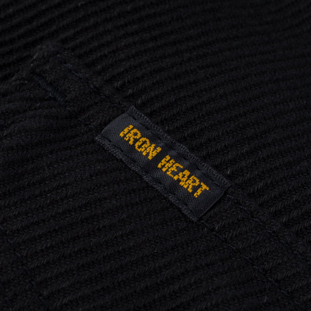 Iron Heart | IHSH-234-BLK | Kersey Western Shirt | Black