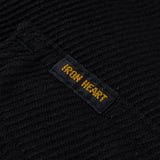 Iron Heart | IHSH-234-BLK | Kersey Western Shirt | Black