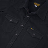 Iron Heart | IHSH-234-BLK | Kersey Western Shirt | Black