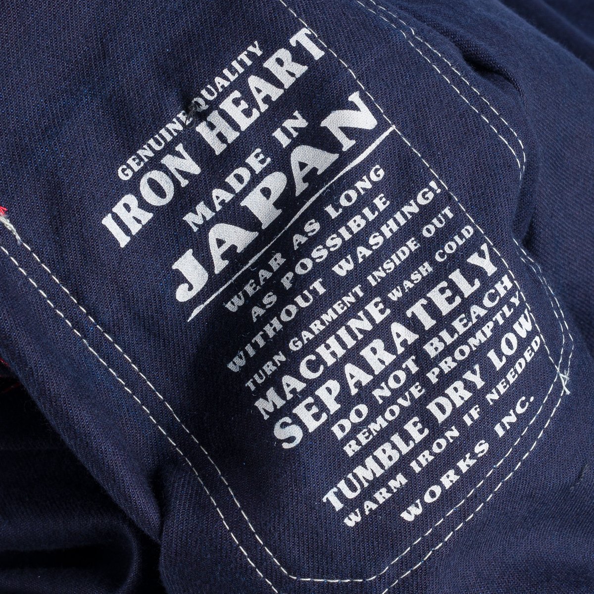 Iron Heart | IHSH-266-IND | 12oz Wabash Work Shirt - Indigo