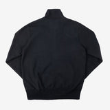 Iron Heart | IHSW-11-BLK | 14oz Ultra Heavyweight Loopwheel Cotton Zip Up Sweater | Black