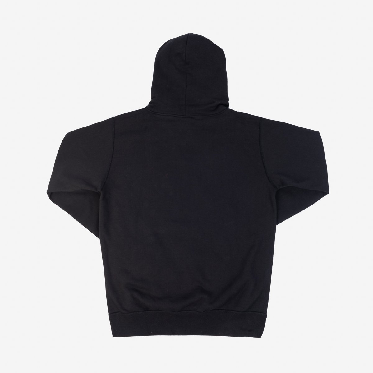 Iron Heart | IHSW-49-BLK |  14oz Ultra Heavyweight Loopwheel Cotton Hoodie | Black