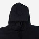 Iron Heart | IHSW-49-BLK |  14oz Ultra Heavyweight Loopwheel Cotton Hoodie | Black