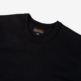 Iron Heart | IHT-1600-BLK | 11oz Cotton Knit Crew Neck T-Shirt | Black