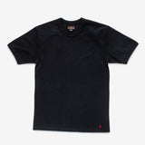 Iron Heart | IHT-1600-BLK | 11oz Cotton Knit Crew Neck T-Shirt | Black