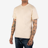 Iron Heart | IHT-1600-CRM| 11oz Cotton Knit Crew Neck T-Shirt | Cream