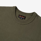 Iron Heart | IHT-1600-OLV | 11oz Cotton Knit Crew Neck T-Shirt | Olive