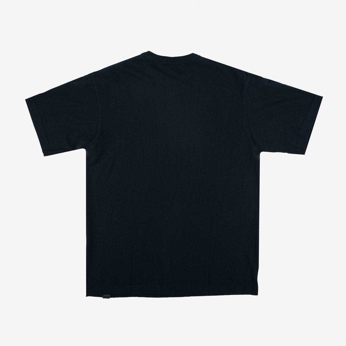 Iron Heart | IHT-1610L-BLK | 6.5oz Loopwheel Crew Neck T-Shirt | Black