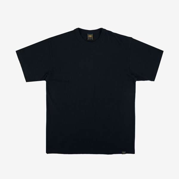 Iron Heart | IHT-1610L-BLK | 6.5oz Loopwheel Crew Neck T-Shirt | Black