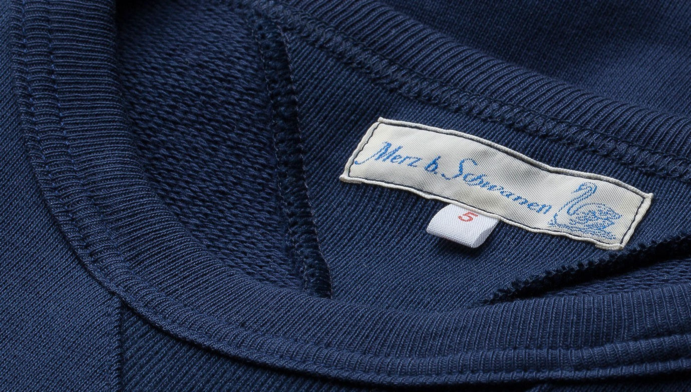 Merz b. Schwanen | 346.66 | Good Originals Sweatshirt | ink blue