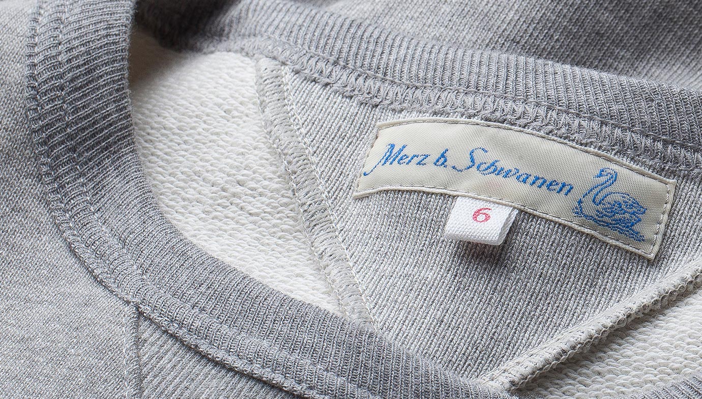 Merz b. Schwanen | 3S48 | Crew Neck Sweater | grey