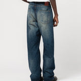 Eat Dust | FIT 53 FL | Heavy Selfedge Denim Indigo | Worn Out