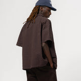 Eat Dust | ALOHA SHIRT BELFAST SEERSUCKER | COFFEE