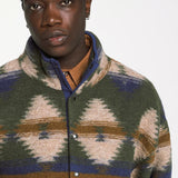 Eat Dust | Arizona Sweater Desert Wool | Green / Blue / Beige