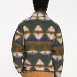 Eat Dust | Arizona Sweater Desert Wool | Green / Blue / Beige
