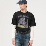 Eat Dust | Rodeo T Basic Jersey | Black