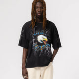 Eat Dust | EAGLE TEE OPEN END | BLACK