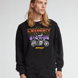 Eat Dust | Detroit Sweater | Motobike Basic Fleece | Vintage Black