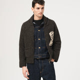 Eat Dust | Flying Boot Cardigan Minotaurus Asphalt/Oat