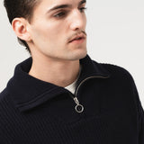 Eat Dust | Fly Deck Sweater Yarn Delta | Navy