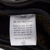 Crud | Mitsuhiko Gloves 2.0  | Wool-Lined Goatskin Leather Gloves | Black