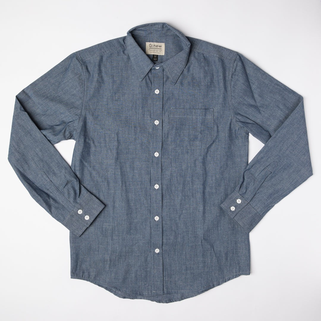 GINEW | Chambray Shirt | Mohican Crew