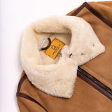 Shangrilaheritage |“Aviatore” B-3 Sabbia Shearling Jacket