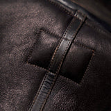 Shangrilaheritage | “Aviatore” B-3 | Vintage Black Shearling Jacket